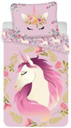Jerry Fabrics Lenjerie de pat copii Unicorn - Unicorn | 140 x 200 cm / 70 x 90 cm (19BS211) Lenjerie de pat