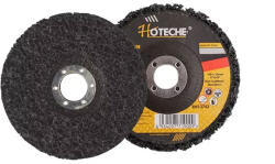 HOTECHE Csiszolókorong / négertárcsa 115x22, 23mm fémhez fekete habosított Hoteche (550602)