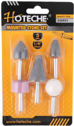 HOTECHE Köszörűkő készlet 5 részes csapos Hoteche (550951)