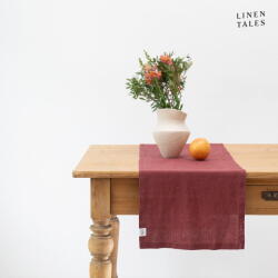 Linen Tales Ленена покривка 40x200 cm Marsala - Linen Tales (LT-TR-40x200-MAR)