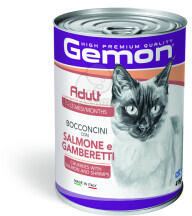 Gemon Cat Adult Lazac & Garnéla - 24x415