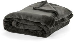 Tiseco Home Studio Сиво микро плюшено одеяло , 130 x 160 cm - Tiseco Home Studio (3227GREY)