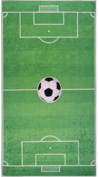 Vitaus Зелено детско килимче за игра  одходящо за  ране 100x160 cm Soccer Time - Vitaus (KRN-KID-2012-100x160)