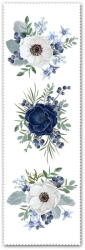 Minimalist Cushion Covers Покривка 40x130 cm Blue Rose - Minimalist Cushion Covers (Runner-10071)