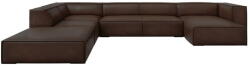 Windsor & Co Ъглов диван от тъмнокафява кожа (ляв ъгъл) Madame - Windsor & Co Sofas (WIN_UL_71_F1_MADAME6)