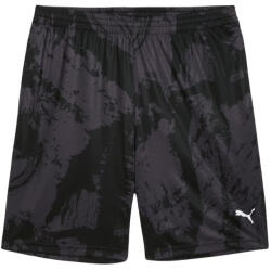 PUMA Férfi Train All Day AllOver nyomtatott rövidnadrág fekete