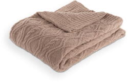 Tiseco Home Studio Кафяво одеяло от микроплюш 130x170 cm Aspen - Tiseco Home Studio (3693MOCHA)