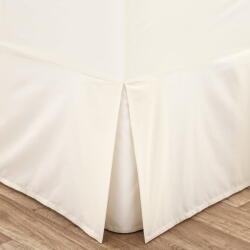 Catherine Lansfield Кремаво еластично перкалово покритие на рамка на легло 135x190 cm Easy Iron Percale - Catherine Lansfield (BD/18277/W/DBVS/CR)