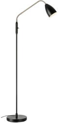 Markslöjd Черна LED затъмняваща се подова лампа с метален абажур (височина 140 cm) Patro - Markslöjd (108886)