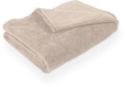 Tiseco Home Studio Кафяво-сиво одеяло от микроплюш 150x200 cm Pippa - Tiseco Home Studio (3687TAUPE)
