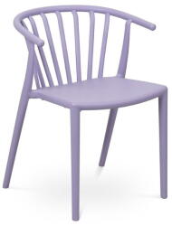 Bonami Essentials Пластмасов градински стол в цвят лавандула Capri - Bonami Essentials (20052-2)