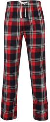 SF (Skinnifit) Pantaloni de pijama din flanelă pentru bărbați - Roșie / albastru închis | XL (SF083-1000224191)