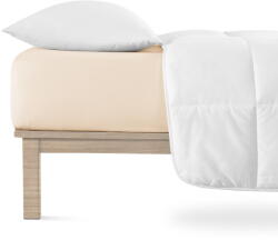 Andrea Simone Бежов еластичен чаршаф от джърси 120x200 cm Boxspring - Andrea Simone (2-013-0204)