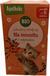 Apotheke immucare gyerektea csipkebogyóval és homoktövissel 20x1, 5g 30 g - vitalora
