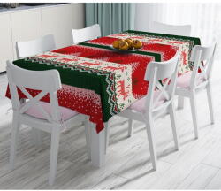 Minimalist Cushion Covers Коледна покривка с памук Merry , 140 x 180 cm Christmas - Minimalist Cushion Covers (Masa3024)