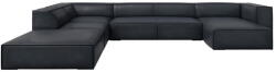 Windsor & Co Тъмносин кожен ъглов диван (ляв ъгъл) Madame - Windsor & Co Sofas (WIN_UL_71_F1_MADAME4)