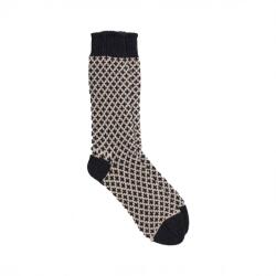 Pedemeia Socks Fleur-De-Lis Cashmere - Grey - M (39-43)