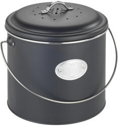 Wenko Черен контейнер за компостируеми отпадъци 6 l Nero - Wenko (54045100)