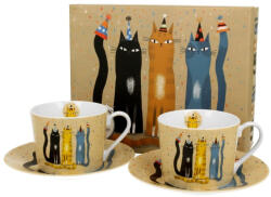 Macskavilág PARTY - 2 darabos cappuccino csésze szett (3934578)