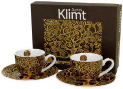 Életfa Brown - 2 darabos eszpresszós csészékészlet (3957164)