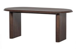 vtwonen Трапезна маса от декор от орех 90x180 cm Ellips - vtwonen (400482-W)