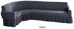 DELFIN Huse Elastice Pt Coltare De 5 Locuri, 350-450cm, Jacquard, Cod TRC37