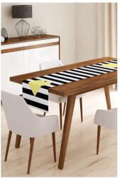 Minimalist Cushion Covers Покривка 45x140 cm Black Stripes - Minimalist Cushion Covers (runner538-2)