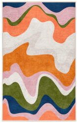 Mila Home Оранжев килим подходящ за пране 160x230 cm Squiggly Orange - Mila Home (HKG-MMN-Colorful-003-160x230)