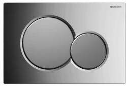 Geberit Sigma 01 műanyag nyomólap fényes króm matt króm (115.770. KA. 5) (GE-115-770-KA-5)