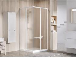 RAVAK Supernova SRV2+SRV2 80x80 195 S zuhanykabin fehér+grape (14V401O2ZGS)