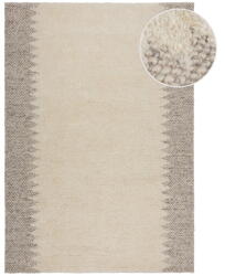 Flair Rugs Кремав ръчно изработен килим със смес от вълна 120x170 cm Minerals Border - Flair Rugs (503119376406)