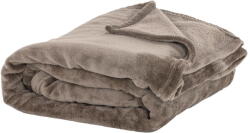 Tiseco Home Studio Кафяво одеяло от микроплюш , 130 x 160 cm - Tiseco Home Studio (3227TAUPE)