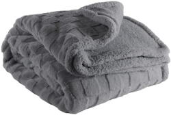 Tiseco Home Studio Сиво одеяло от микроплюш 150x200 cm Rava - Tiseco Home Studio (3588GREY)