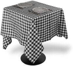 Tiseco Home Studio Памучна покривка за маса 150x150 cm Gingham - Tiseco Home Studio (9674BLACK)