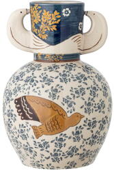 Bloomingville Глинена ръчно рисувана ваза (височина 23, 5 cm) Hezha - Bloomingville (82062694)