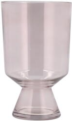 Villa Collection Светлорозова стъклена ваза (височина 24 cm) Drum - Villa Collection (25472)