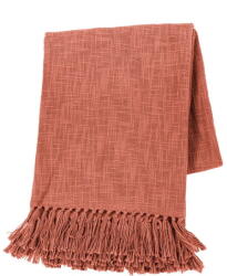 Tiseco Home Studio Памучно одеяло 130x160 cm Slub - Tiseco Home Studio (3453RUST)