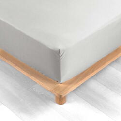 douceur d'intérieur Бял еластичен чаршаф от памук перкал 180x200 cm Percaline - douceur d'intérieur (1644659)