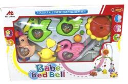 Babé Bed Bell Zenélő forgó Vízi madarak, felhúzós - diaper