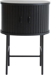 Unique Furniture Черно нощно шкафче Nola - Unique Furniture (46634640)