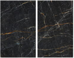 Allstar Капаци за печки от закалено стъкло в комплект от 2 броя 52x30 cm Marble - Allstar (53873100)
