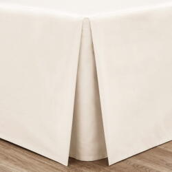 Catherine Lansfield Кремаво перкалово покритие на рамка на легло 90x190 cm Easy Iron Percale - Catherine Lansfield (BD/18277/W/SBPV/CR)