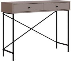 Marckeric Сиво-бежова конзолна маса 35x110 cm Titan - Marckeric (17124)