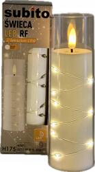 Subito Láng hatású led gyertya 17, 5 cm 5, 5 cm Subito 360 fehér (ŚWIECA LED 360)