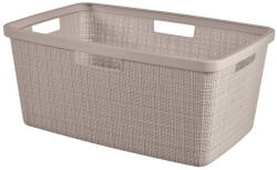 Curver Кафяво-сив пластмасов кош за пране 46 l Jute - Curver (263718)