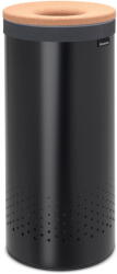Brabantia Матово-черен метален кош за пране 35 l - Brabantia (120008)