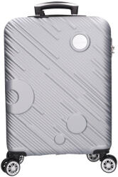 Benzi 5753 S ezüst kabinméretű bőrönd