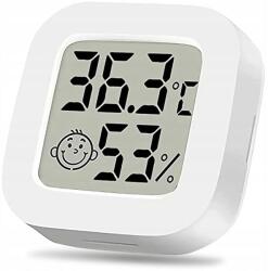 Hőmérő Higrométer páratartalommérő időjárás állomás -10°C-tól 70°C-ig (CN-0035)