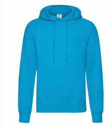 Fruit of the Loom Férfi kapucnis pulóver Hooded Sweat Azure Blue méret L (62-208-0)