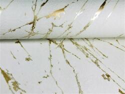 AS Creation Tapéta Márvány Kő Fehér Krém Arany Tapéta Velencei Stukkó (39336-4)